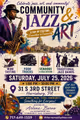 Community Jazz and Art Event in Philadelphia