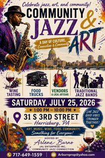 Community Jazz and Art Event