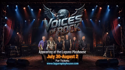 Voices of Rock LIVE in Laguna Beach | July 30 - August 2, 2026 show poster