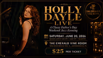 Holly Dayle Live: A Classy Father’s Day Weekend Jazz Evening