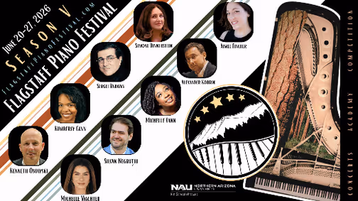 Flagstaff Piano Festival show poster