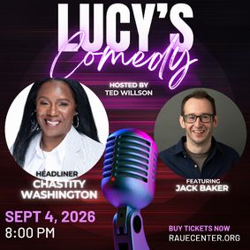 Lucy's Comedy show poster