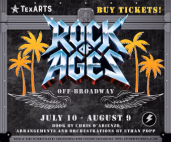 Rock of Ages Off-Broadway show poster