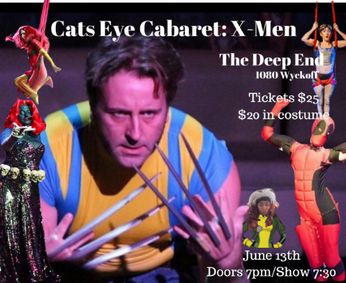 Cats Eye: X-Men show poster