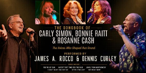 The Songbook of Carly Simon, Bonnie Raitt & Rosanne Cash show poster