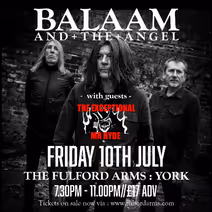 Balaam And The Angel return to play in York for the first time in over a decade.