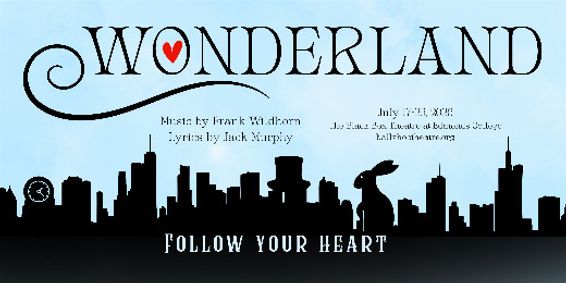 Wonderland show poster
