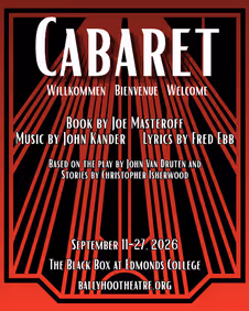 Cabaret show poster