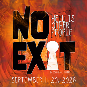 No Exit by Jean-Paul Sartre show poster