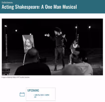 Acting Shakespeare: A One Man Musical