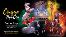 Cirque Ma'Ceo LIVE in Cedar City  Oct 9 - 18, 2026