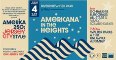 America 250: Jersey City Style! Americana In The Heights at Riverview-Fisk Park Sat July 4th 6-9 PM in New Jersey