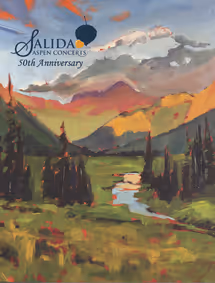 SALIDA ASPEN CONCERTS CELEBRATES 50 YEARS show poster