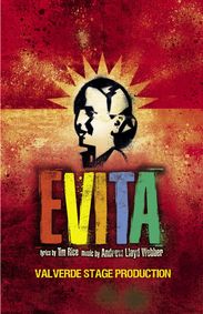 EVITA show poster