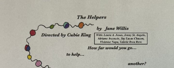ATW Play Reading: The Helpers by Jane Willis show poster
