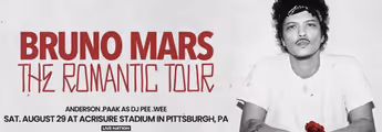 Bruno Mars & DJ Pee.Wee in Pittsburgh