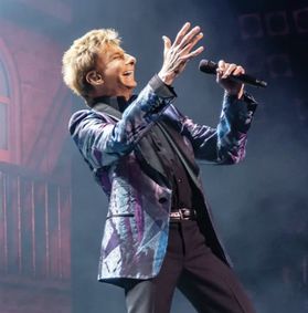 Barry Manilow show poster