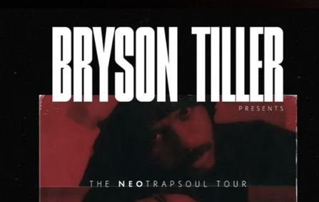 Bryson Tiller show poster