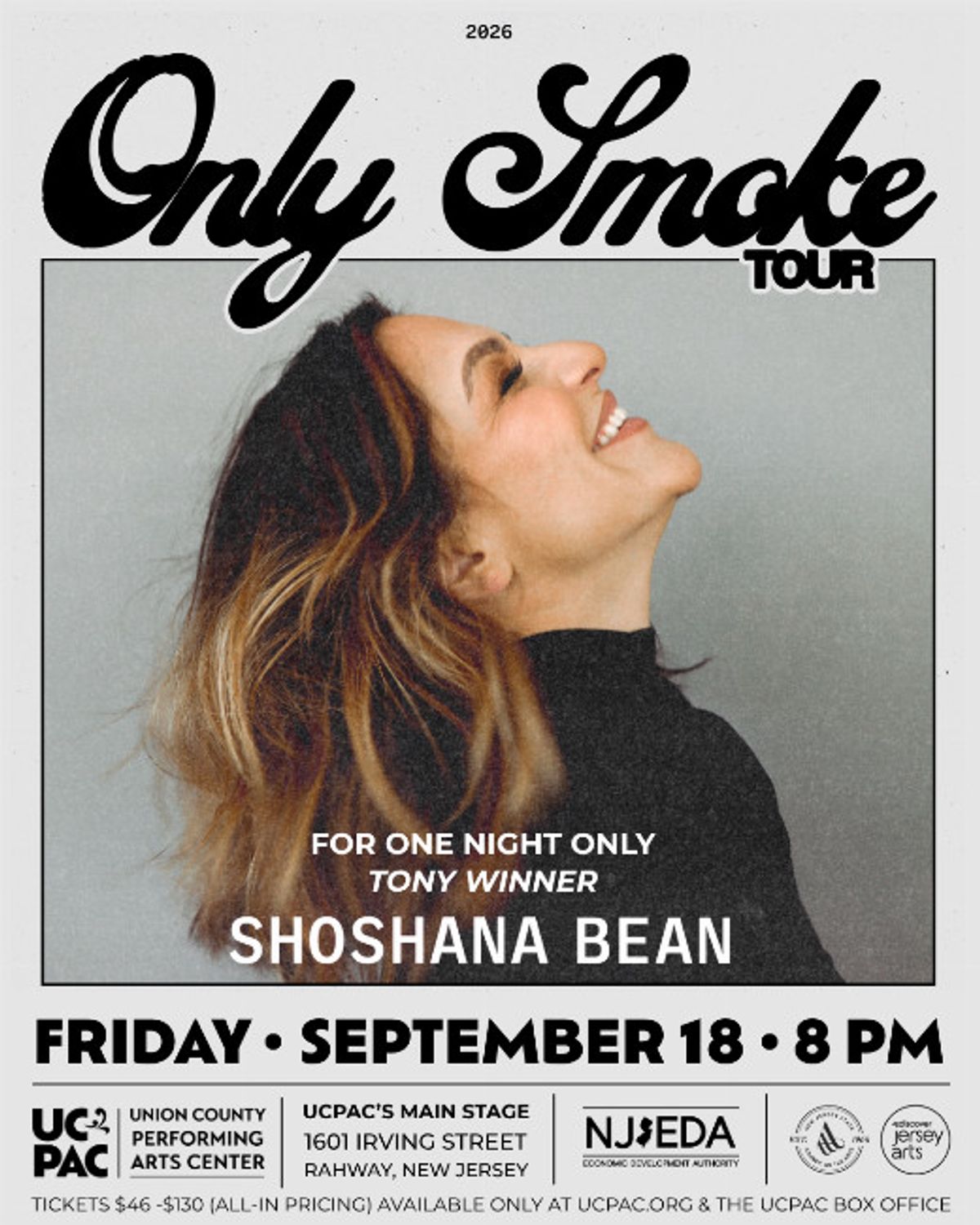 Shoshana Bean Only Smoke Tour