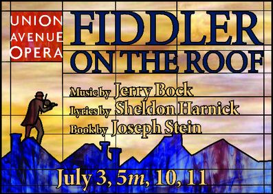 Fiddler on the Roof show poster