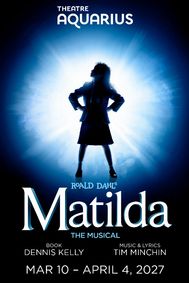 Matilda The Musical show poster