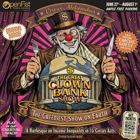 ‘The Great Clown Bank Show’ show poster
