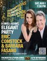 A Swell-egant, Elegant Party: Eric Comstock & Barbara Fasano, Hosted & Written By Laurence Maslon (WLIW-FM Radio) in Long Island