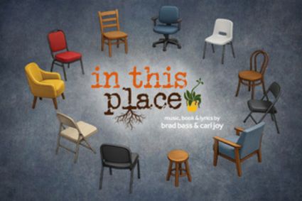 In this place- world premier show poster