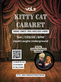 Kitty Cat Cabaret show poster