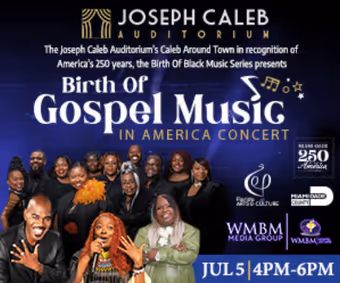 Birth of Gospel show poster