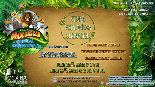 Madagascar - A Musical Adventure Jr. show poster