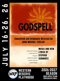 Godspell show poster