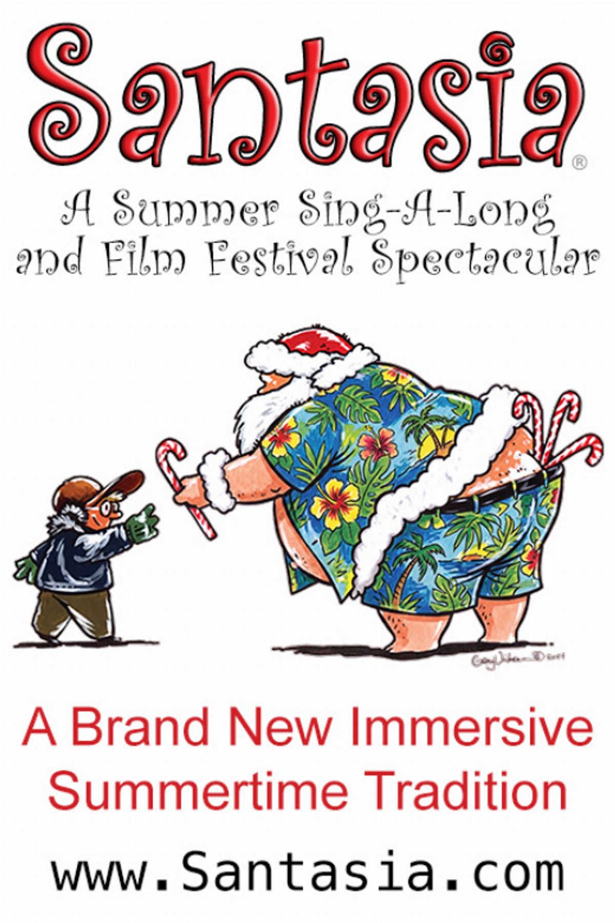 SANTASIA - A Summer Immersive Sing Along & Film Festival Spectacular!