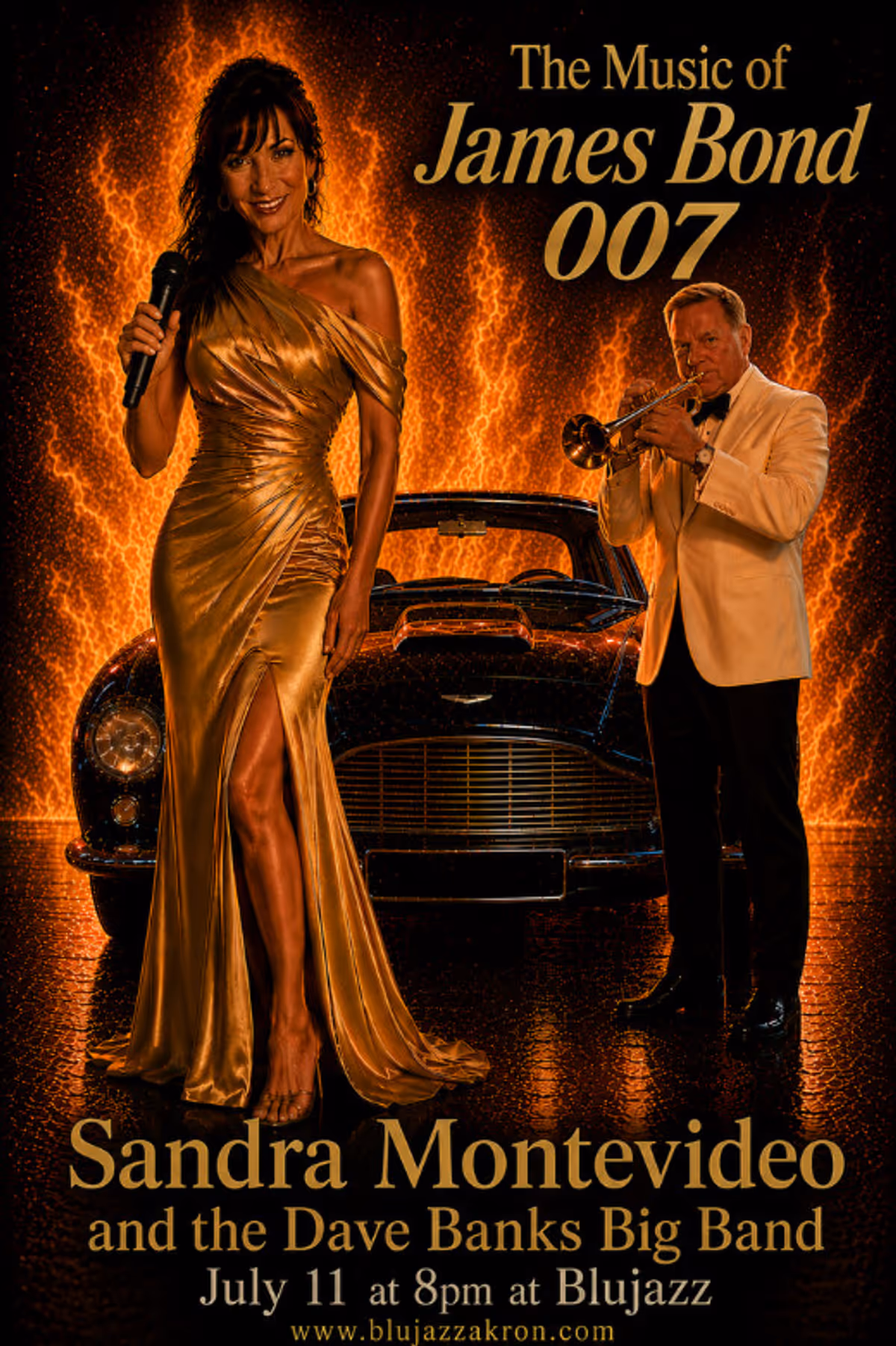 The Music of James Bond 007 - The Dave Banks Big Band Featuring Sandra Montevideo