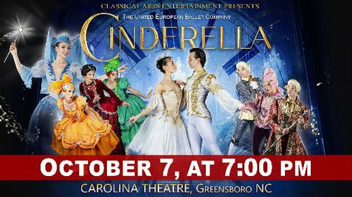 CINDERELLA by The United European Ballet Company show poster