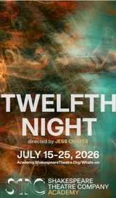 Twelfth Night - Academy Summer Repertory show poster