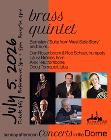Mount Wilson Observatory pres. Parallax Brass playing Bernstein “Suite from West Side Story” & more show poster