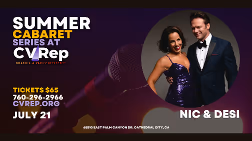 NIC & DESI: SONG, DANCE & ROMANCE show poster