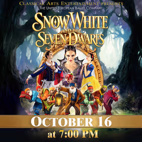 Snow White and the Seven Dwarfs by The United European Ballet Company show poster