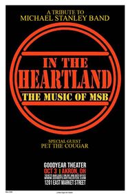 In The Heartland at the Goodyear Theater October 3rd show poster
