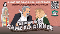Goose Creek Player's 'The Man Who Came to Dinner' in Central Virginia