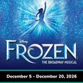 Disney's FROZEN (December 5 - December 20, 2026) in New Jersey