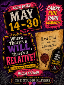 Where's There's a Will, There's a Relative by Roger Karshner show poster