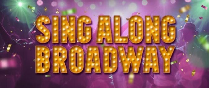 Singalong Broadway show poster