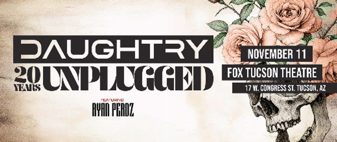 Daughtry show poster