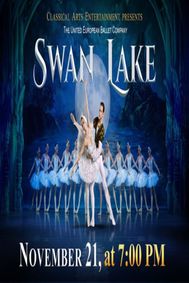SWAN LAKE by The United European Ballet Company show poster