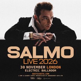 SALMO at Electric Ballroom - London show poster