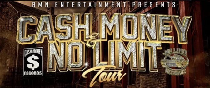 Cash Money & No Limit Tour: Master P, Birdman, Juvenile & Mannie Fresh show poster