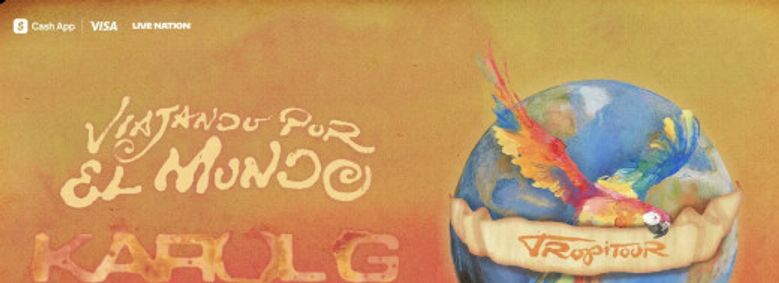 Karol G show poster