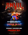 ANVIL at The Underworld - London in UK Regional